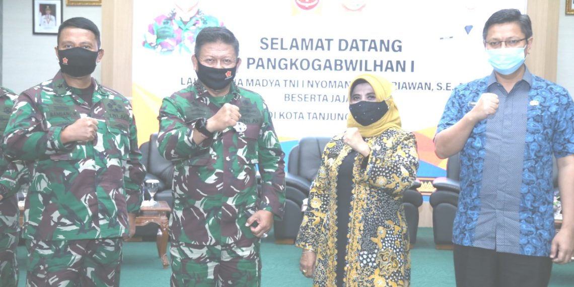 Pemko Tanjungpinang Sambut Baik Kunjungan Pangkogabwilhan I.