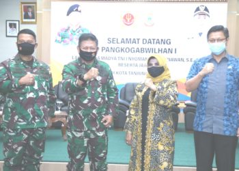 Pemko Tanjungpinang Sambut Baik Kunjungan Pangkogabwilhan I.