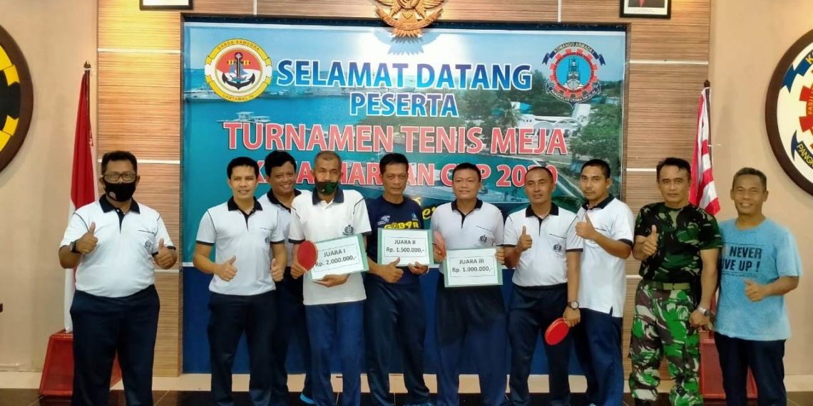 Turnamen Tenis Meja Fasharkan Cup 2020 Resmi Dibuka di Tanjung Uban