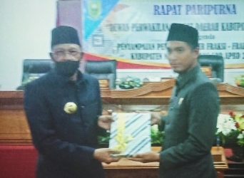 Hamid Rizal Dengarkan Pandangan Ankhir Fraksi Terkait LPP Tahun 2019