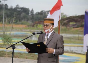 Mengukir Sejarah: Buppati Linggaa Lantik 140 Kepala OPD di Embung Bukit Tumang.
