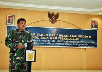 TNI AU Peringati Tahun Baru Islam 1442H/2020M di Lanud RHF