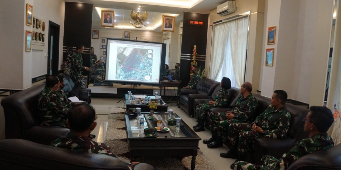 Danlantamal IV Terima Kunjungan Kerja Wadankodiklatal