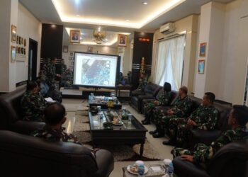 Danlantamal IV Terima Kunjungan Kerja Wadankodiklatal