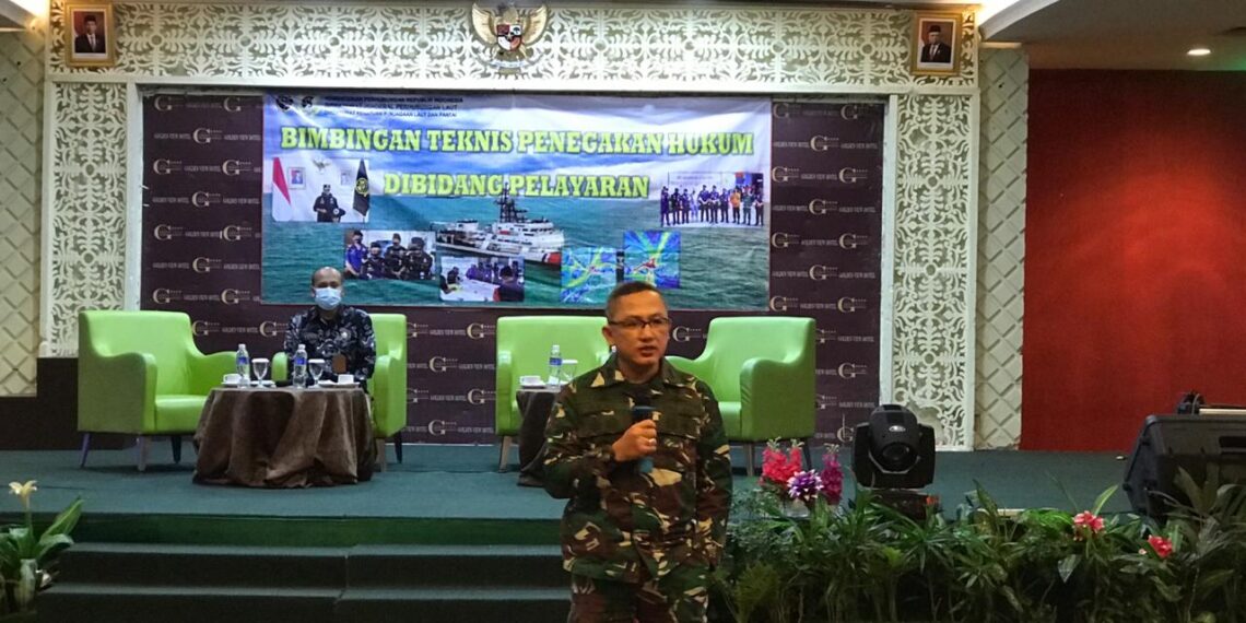 Danlantamal IV Terima Kunjungan Kerja Wadankodiklatal