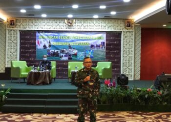 Danlantamal IV Terima Kunjungan Kerja Wadankodiklatal