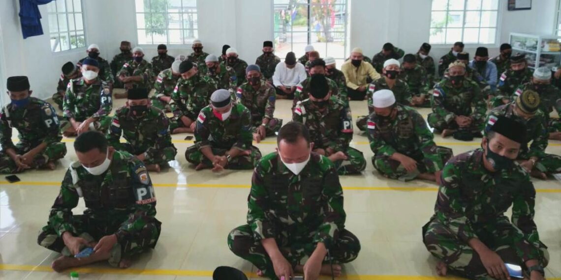 Menyambut HUT RI ke 75, Lanal Tanjung Balai Karimun Gelar Zikir & Do’a Bersama Meminta Secepatnya Indonesia Terbebas Dari Covid 19