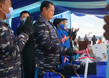 Danlantamal IV Hadiri Acara Shipnaming & Launcing 2 Unit PC 40