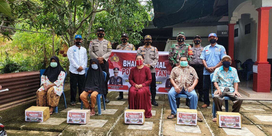 Polres Bintan dan jajaran Gelar Bakti Sosial Dan Buka Dapur Umum