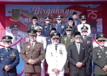 Upacara HUT RI ke-75 Dipimpin Langsung Oleh Bupati Natuna