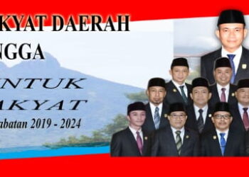 Upacara HUT RI ke 75: Disituasi Covid-19 Pemkab Bersama DPRD Lingga Pacu Semangat Menuju Indonesia Maju