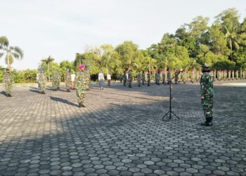 Aspers Danlantamal IV Beri Pengarahan Kepada Segenap Prajurit dan PNS Lantamal IV