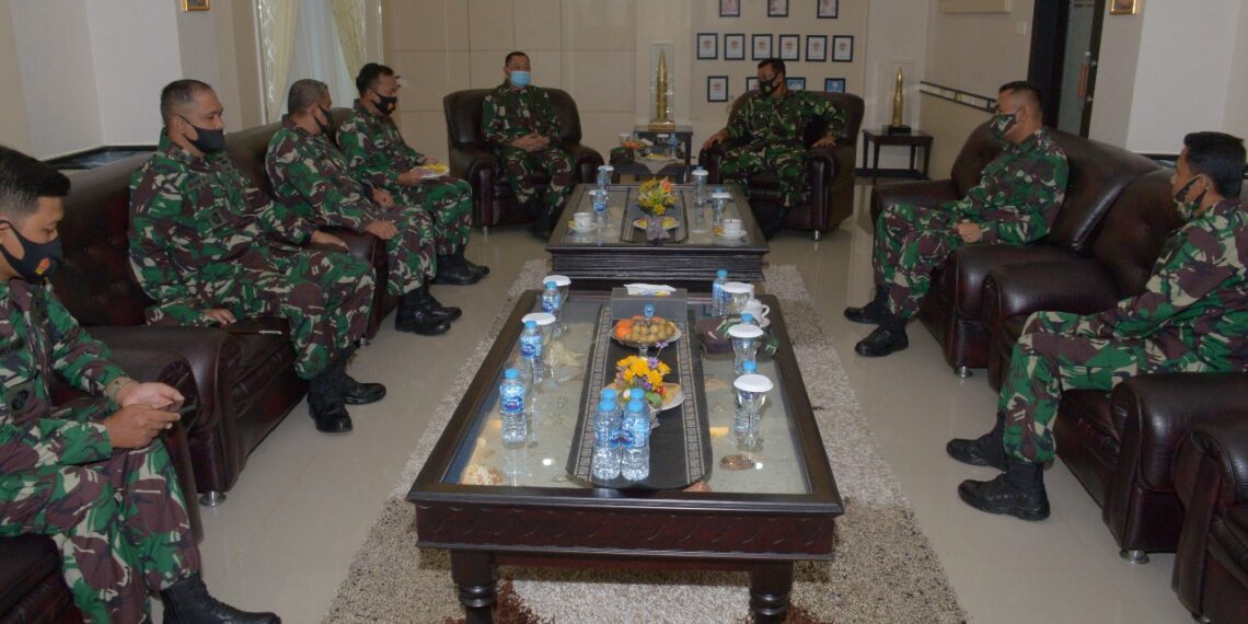 Danlantamal IV Terima Kunjungan Kerja Asop Kasal