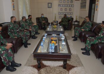 Danlantamal IV Terima Kunjungan Kerja Asop Kasal