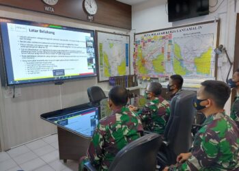 Kadiskum Lantamal IV Ikuti Acara Webinar, Pencegahan, Pencemaran Dilaut.