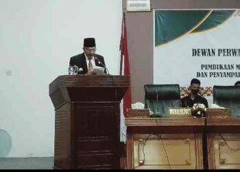 Bupati Natuna Sampaikan Pidato Nota Keuangan Anggaran Tahun 2021