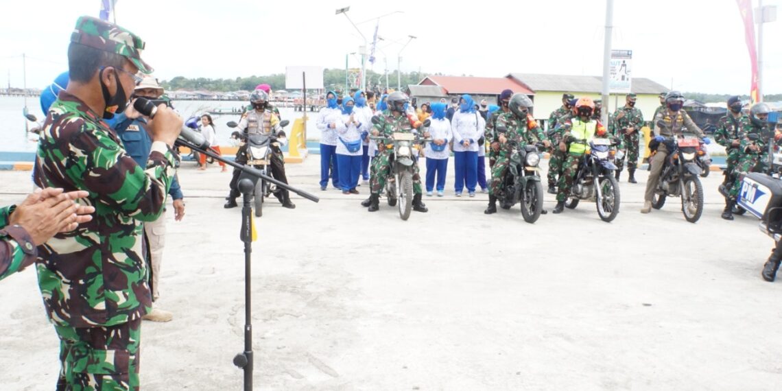 Dalatamal IV Pimpin Setijab Danpom Lantamal IV