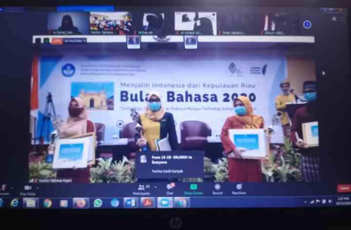 M.Faisal Ketua Forum TBM Persembahkan Prestasi Untuk HUT Natuna ke-21