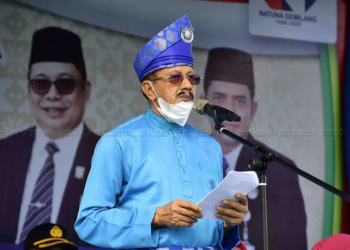 Bupati Hamid Rizal Pimpinan Upacara Peringatan Hari Jadi Kabupaten Natuna ke-21