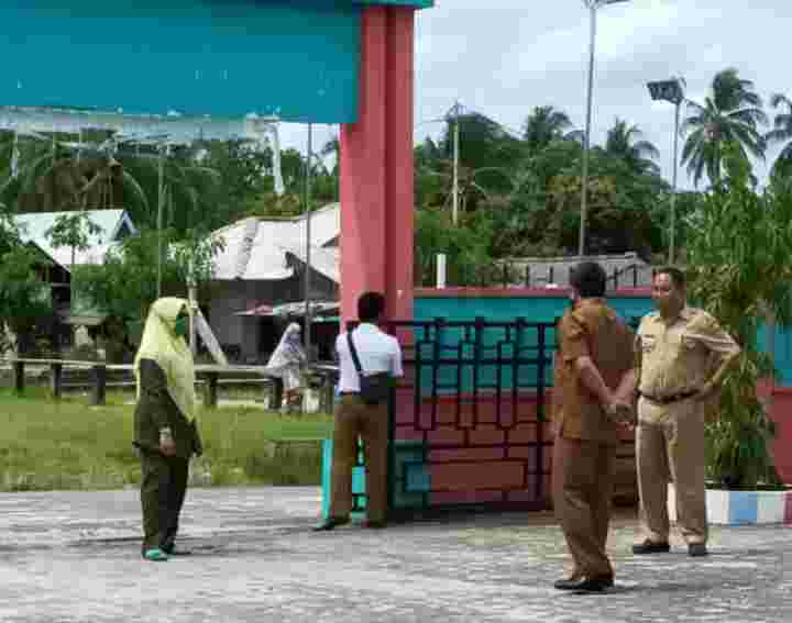 Sebelum Kunjungan Kemendikbud Sekdisdik Natuna, Tinjauan SDN 005 Sepempang