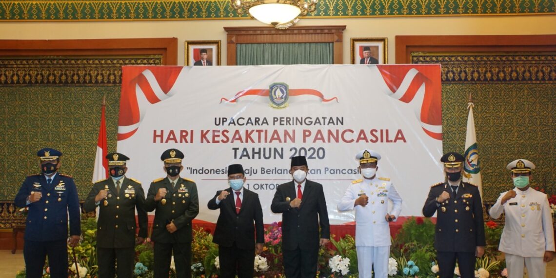 Danlantamal IV Hadiri Upacara Virtual Peringatan Hari Kesaktian Pancasila