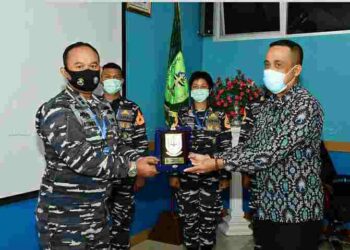 Pemda Natuna Sambut Silahturahmi Dansatgas Operasi Bima Suci