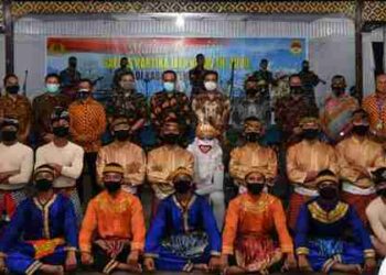 Pemda Natuna Saksikan Kesenian Nusantara KJK Taruna Taruni AAL