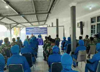Tatatap Muka Danlanal Ranai Dengan Keluarga Besar Lanal Ranai Berlangsung Dengan Suasan Kekeluargaan