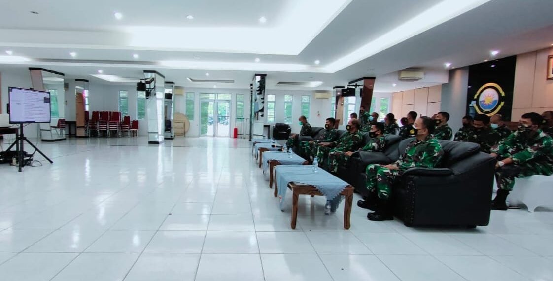 Melalui Vicon PGS Wadanlantamal IV Ikuti Apel Khusus Pangkoarmada I