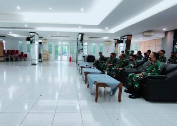 Melalui Vicon PGS Wadanlantamal IV Ikuti Apel Khusus Pangkoarmada I