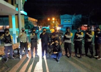 Kapolsek Tanjungpinang Timur Pimpin Patroli Malam Minggu Diwilayahnya