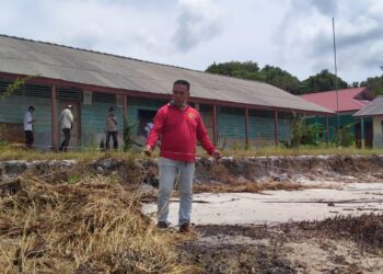 BWS Sumatera IV Tinjau Sejumlah Titik Abrasi Pinggir Pantai di Lingga