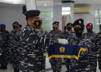 Danlantamal IV Resmi Serahterimakan Jabatan Kadispotmar Lantamal Tanjungpinang