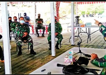 Coffe Morning Danlanud RSA dan Awak Media Penuh Keakraban