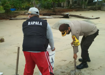 Rapala Natuna Bersama TNI-Polri dan Masyarakat Kembali Goro Bersama di Wisata Batu Kasah
