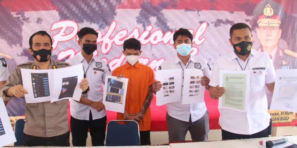 Subdit V Siber Dit Reskrimsus Polda Kepri Berhasil Ringkus Penyebaran Konten Asusila