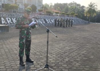 Kakuwil Lnatamal IV Pimpin Pembacaan Amanat Kasal HUT Ke-75 Pomal