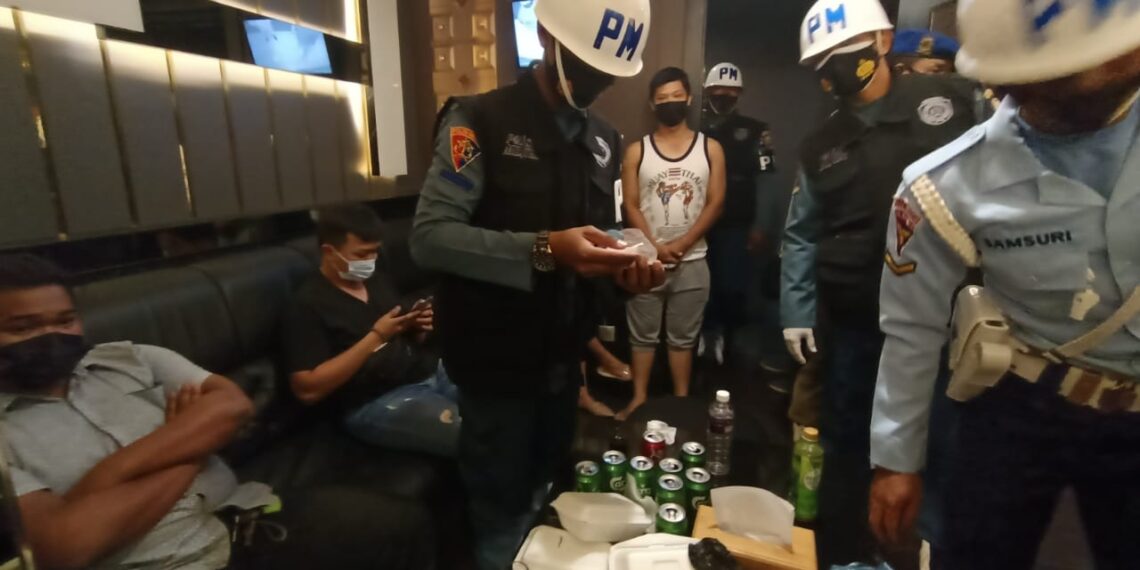 Sejumlah Tempat Hiburan Takluput Dirazia Oleh POM Lantamal IV Gabungan TNI Lainnya, Polri & Satpol PP.