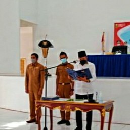 Lantik Pejabat Baru Hamid Pesankan Kerja Yang Lebih Baik Untuk Natuna