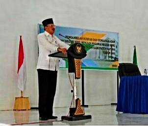 Usai Lantik 258 CPNS Menjadi PNS,Ini Pesan Bupati Natuna