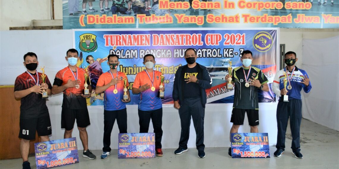 Turnamen Dansatrol CUP 2021 Resmi Ditutup Dansatrol Lantamal IV