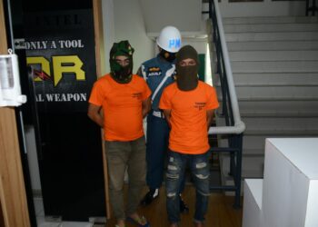 Tim  F1QR  Lanal Batam Ringkus Penyelundup Sabu-Sabu Seberat 4 KG