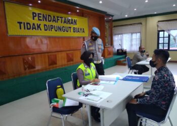 Polres Tanjungpinang Lakukan Pemeriksaan Administrasi Dan Verifikasi Calon Anggota Polri