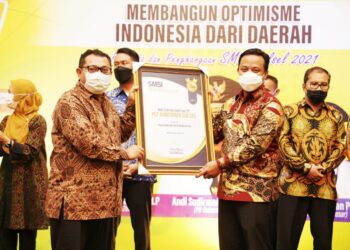 Diacara Rakerda SMSI, Plt Gubernur Harap Media Bersinergi dengan Pemerintah