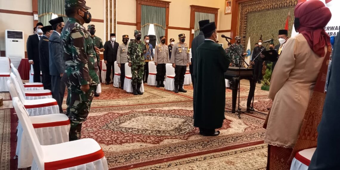 Danlantamal Iv Hadiri Acara Pelantikan Kepala Perwakilan Bpkp Kepulauan Riau