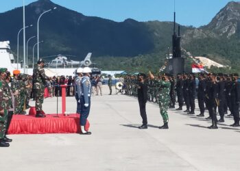 Letkol Laut (P) Ahmad Nur Taufik Resmi Jabat Komandan KRI Alugoro – 405