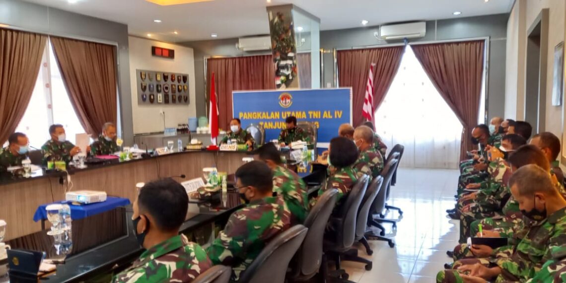 Danlantamal IV Hadiri Pembacaan Pembukaan Taklimat Awal Wasrik IT Koarmada I