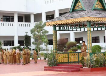 Sekdaprov Minta Pandemi Tidak Dijadikan  Ajang Pegawai untuk Bermalas-malasan