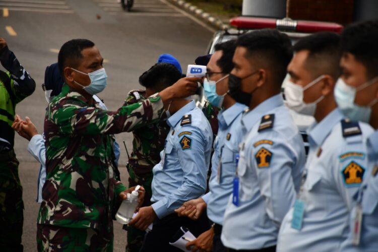 Lantamal IV Gelar Kegiatan Peningkatan Disiplin Petugas Kemasyarakatan Kanwil Kum & Ham Kepri