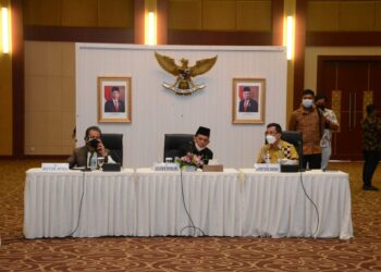 Forkopimda Kepri Gelar Rapat Koordinasi Percepatan Penanganan Covid-19 di Kepri